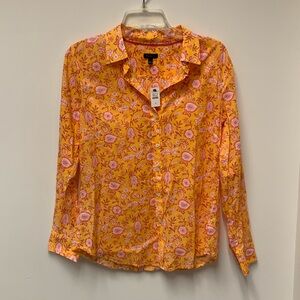 Talbots button down blouse